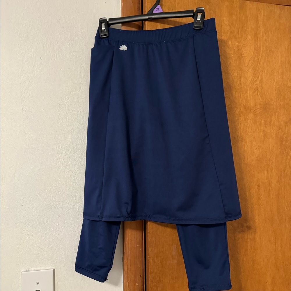 navy blue snoga athletics skirt